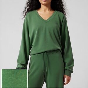 Athleta Sea Soft V-Neck Sweater